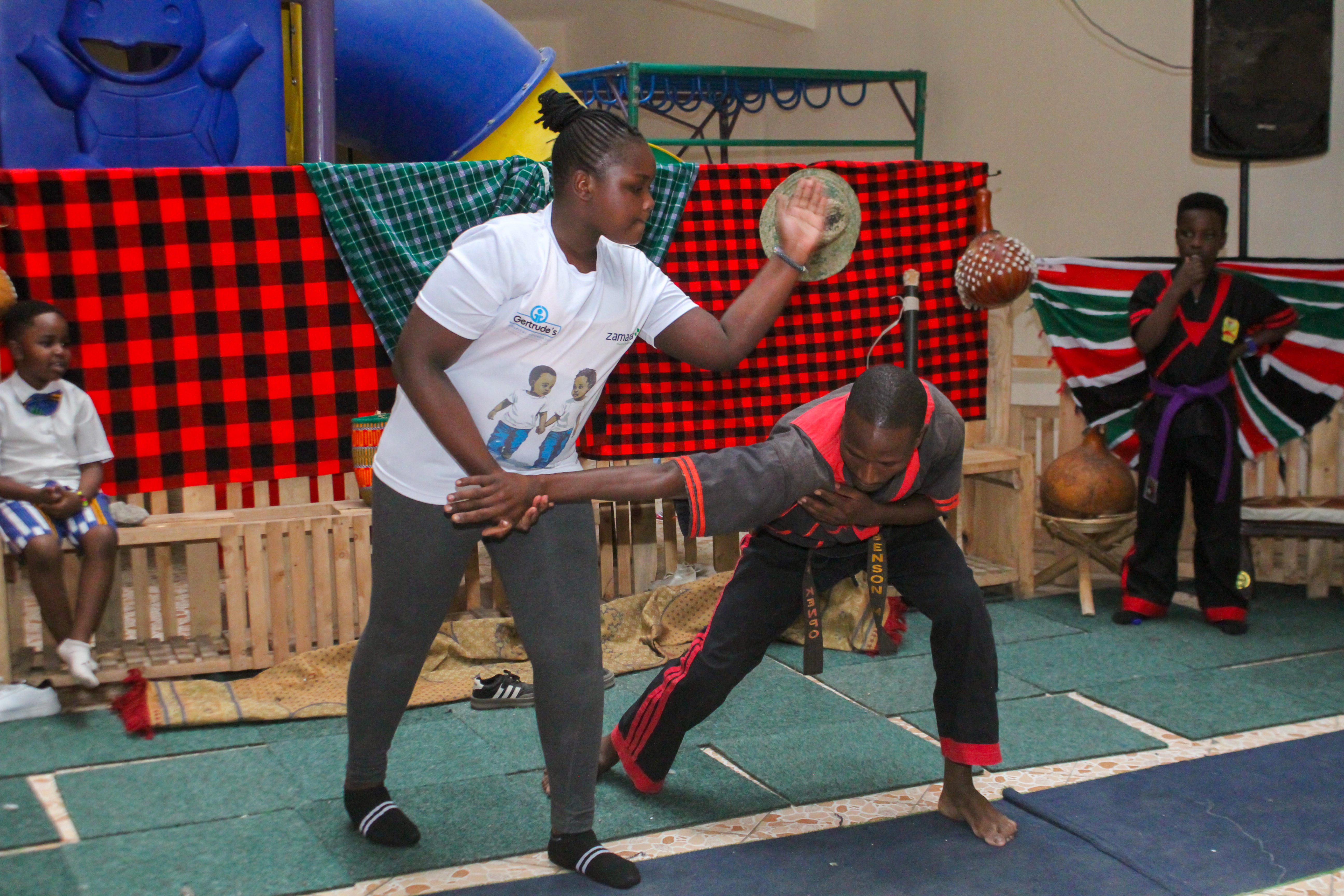 Karate learners