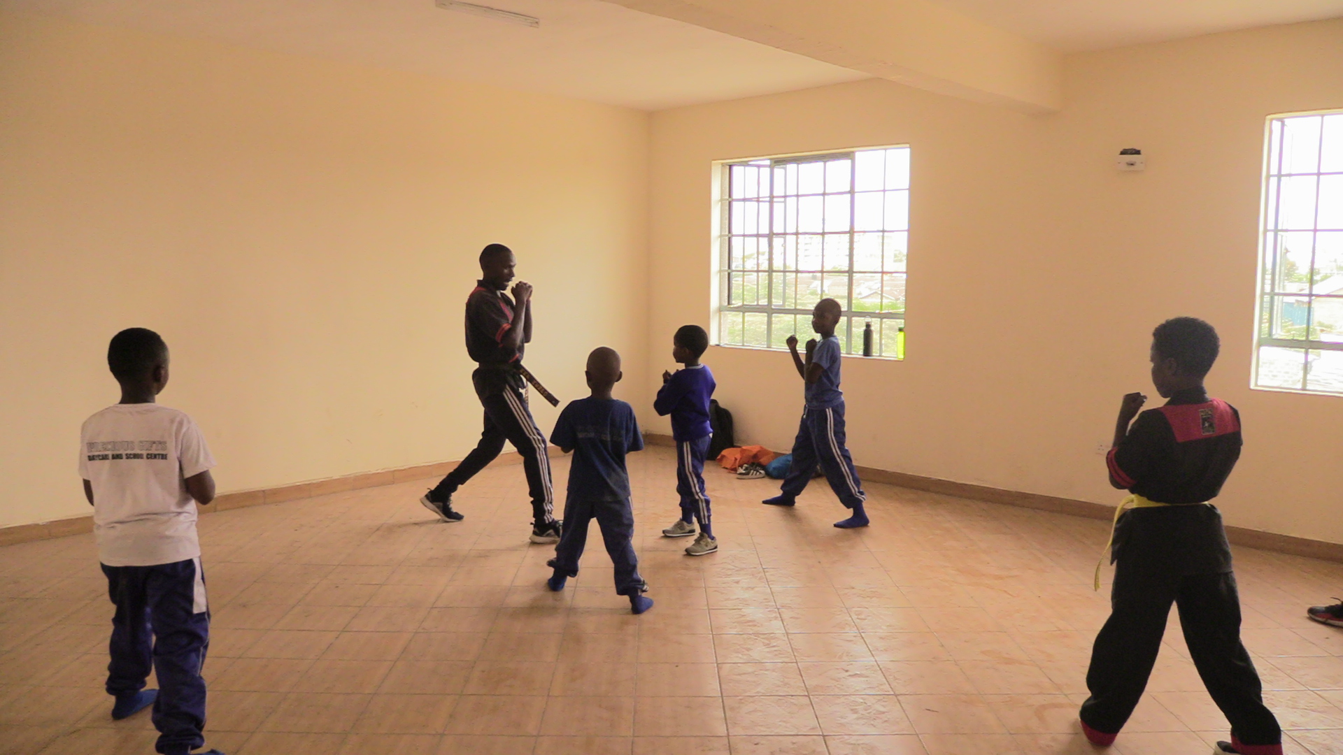 Karate learners